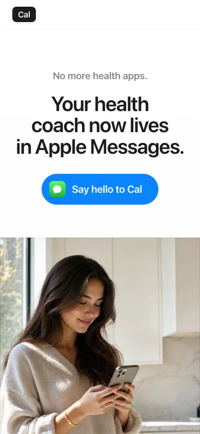 sayhellocal.com on a phone